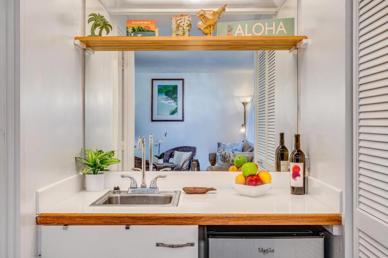 @ Marbella Lane - Breezy Studio@Diamond Head Beach Hotel โฮโนลูลู ภายนอก รูปภาพ